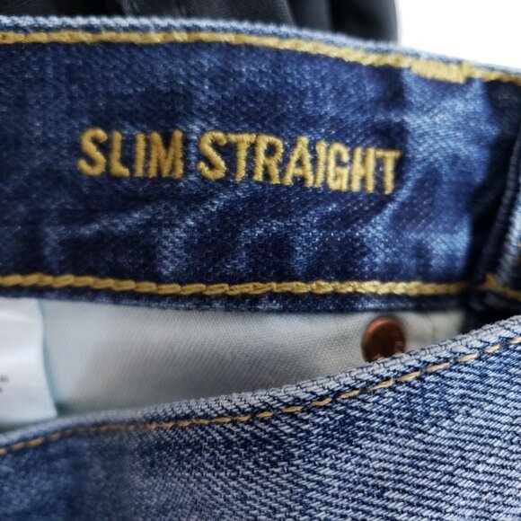 American Eagle Slim Straight Jeans Men's Size 30x32 - Picture 5 of 8